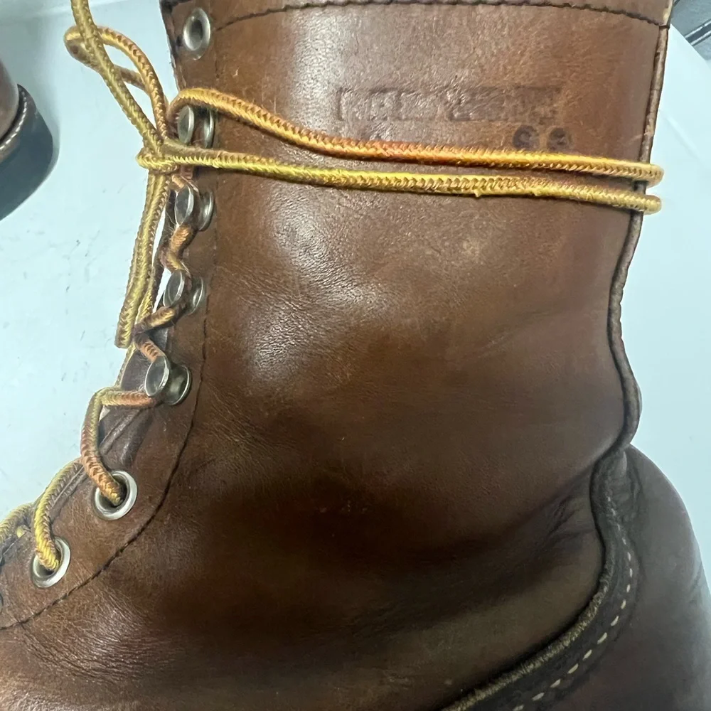 Vtg iron ranger Redwing boots Steel toe size 11 B - Picture 10 of 10
